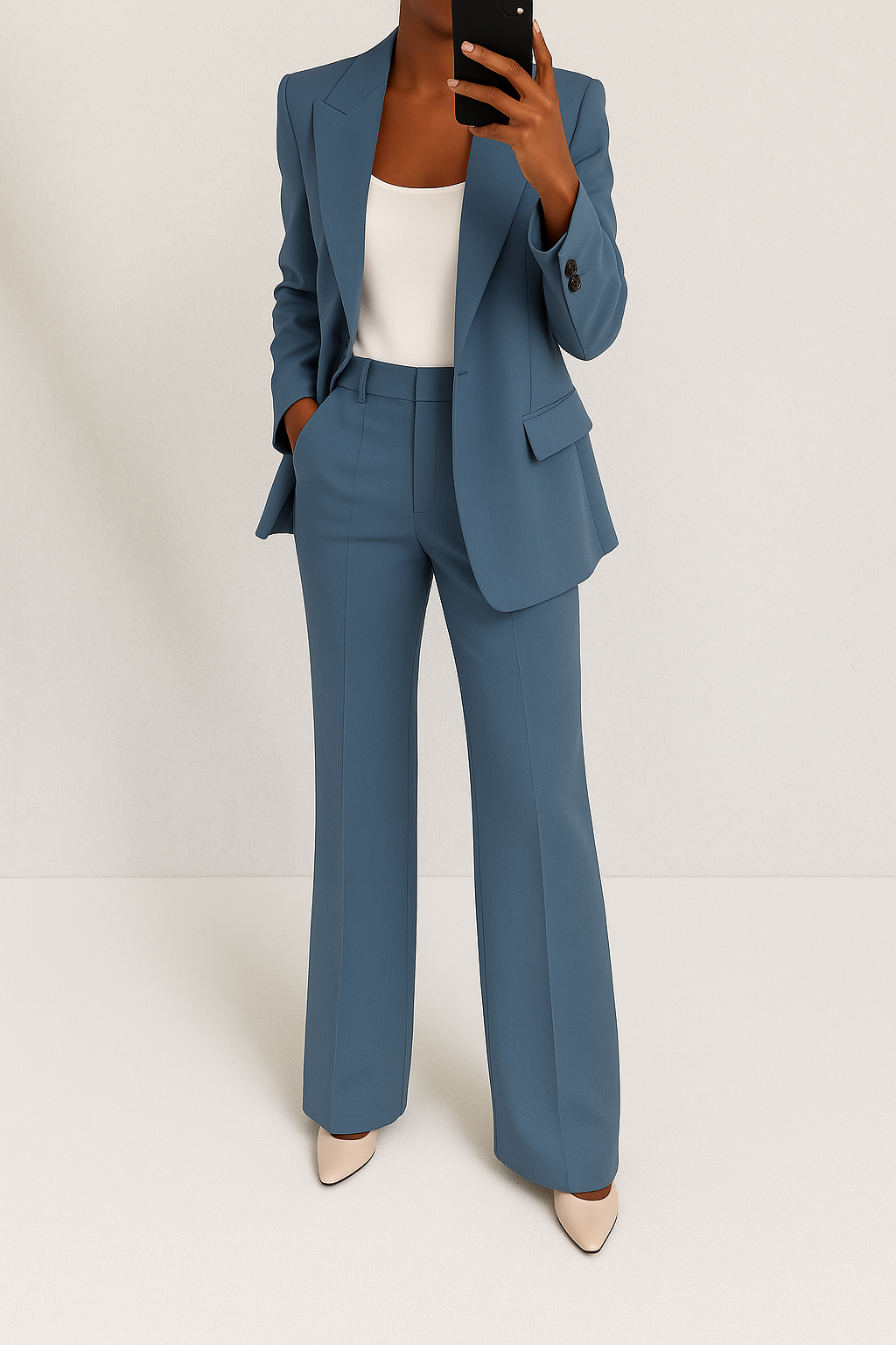 Emma | Elegant Two-Piece Suit Set - Timeless Style