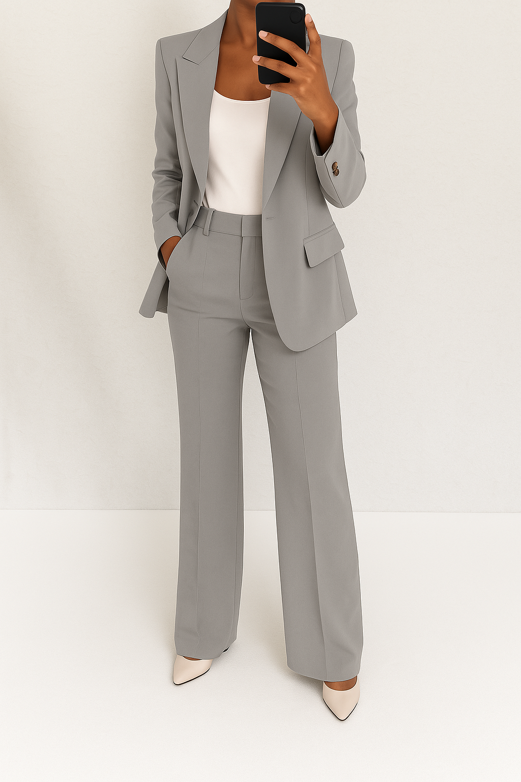 Emma | Elegant Two-Piece Suit Set - Timeless Style