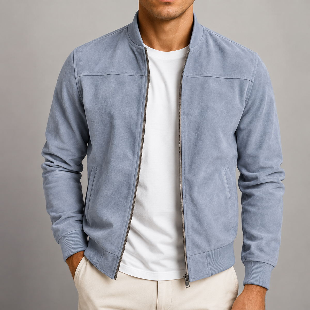 Suede Jacket Men, Refined and Timeless