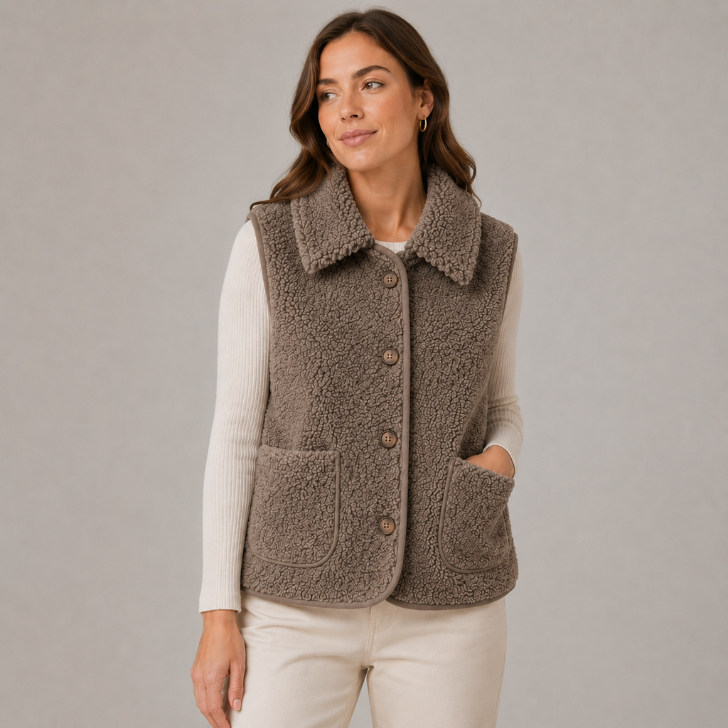 Teddy Jacket Women, Soft and Warm