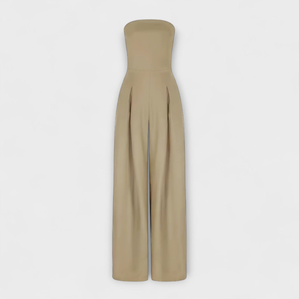 Kiora | Elegant Strapless Jumpsuit