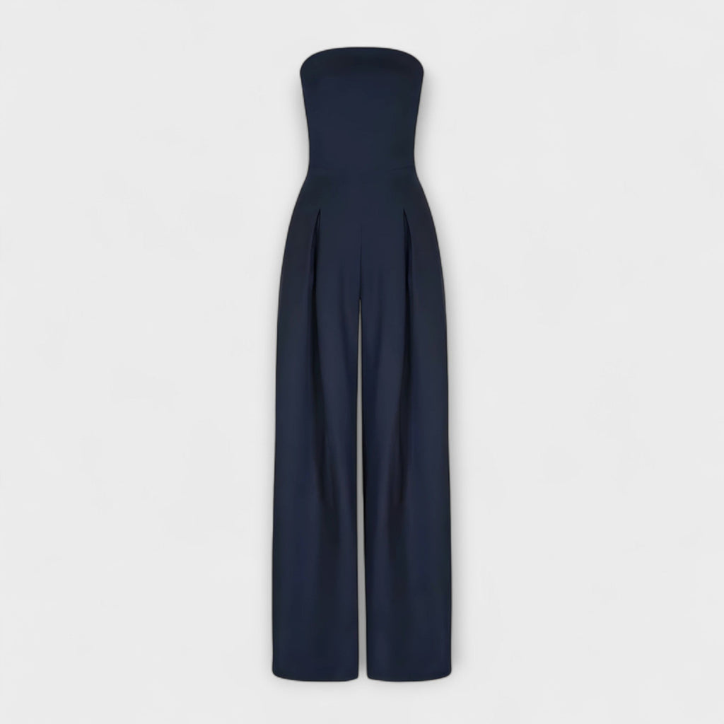 Kiora | Elegant Strapless Jumpsuit