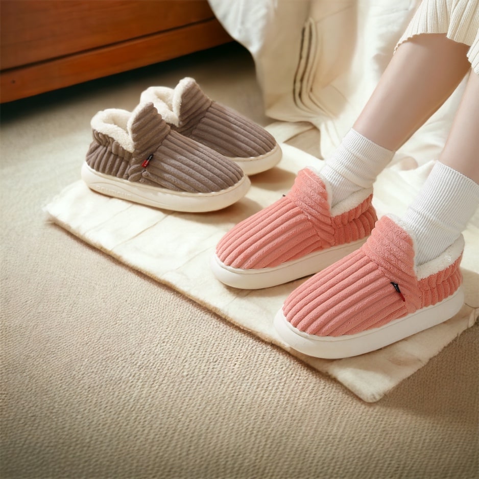 Winter Slippers Women, Therapeutic Fleece