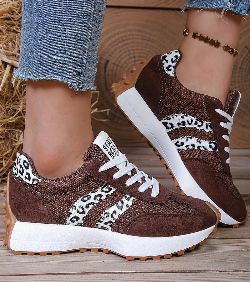 Élina Retro Platform Sneakers