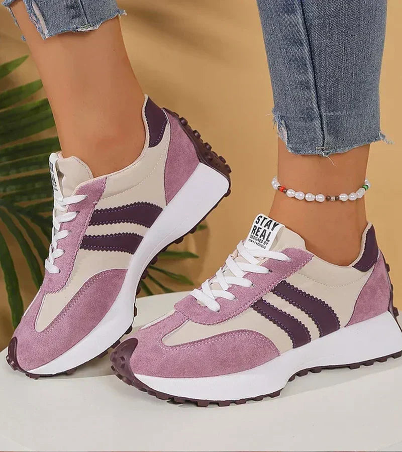 Élina Retro Platform Sneakers