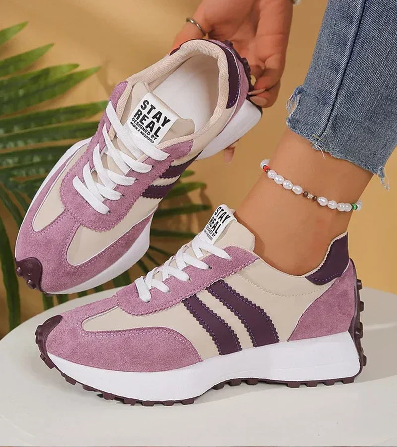Élina Retro Platform Sneakers