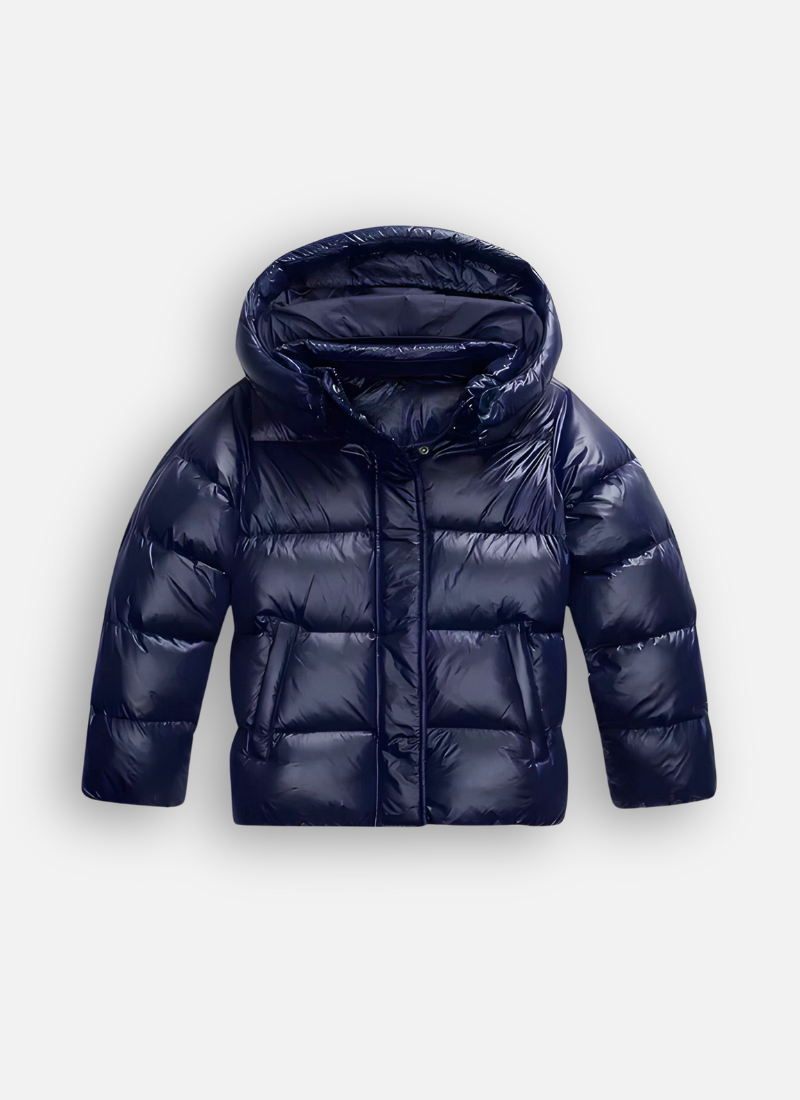 Puffer Jacket Women with Hood, Lined, Warm and Lightweight