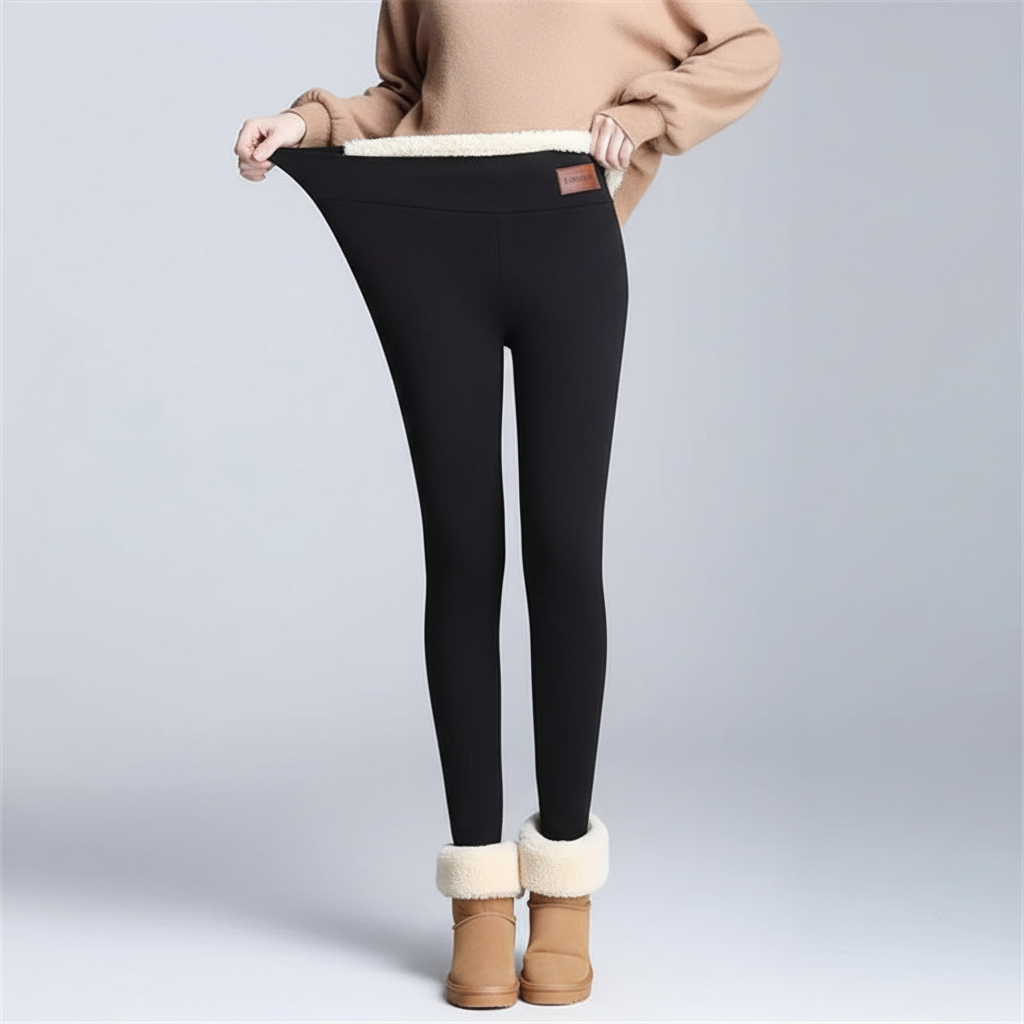 Women's Thermal Leggings, Warm Fleece-Lined for Winter