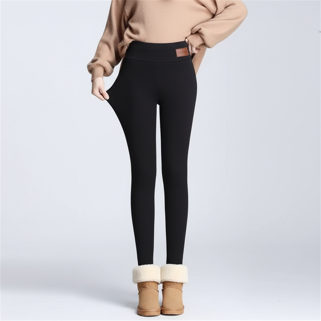 Women's Thermal Leggings, Warm Fleece-Lined for Winter