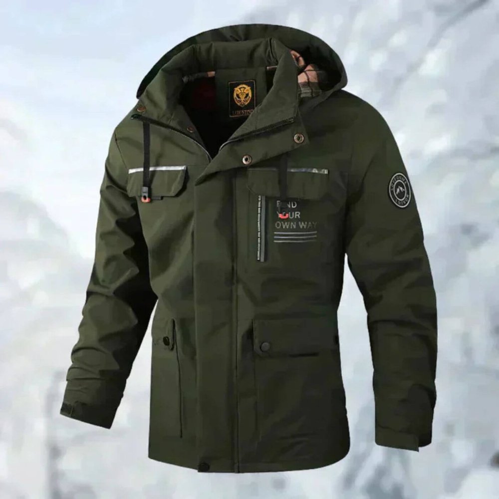 Waterproof Jacket Men, Outdoor with Reliable Protection