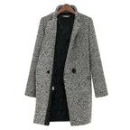 Women's Long Wool-Blend Coat, Classic Cut
