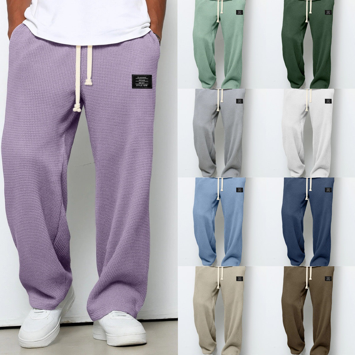 SAM Wide-Leg Pants with Adjustable Waist