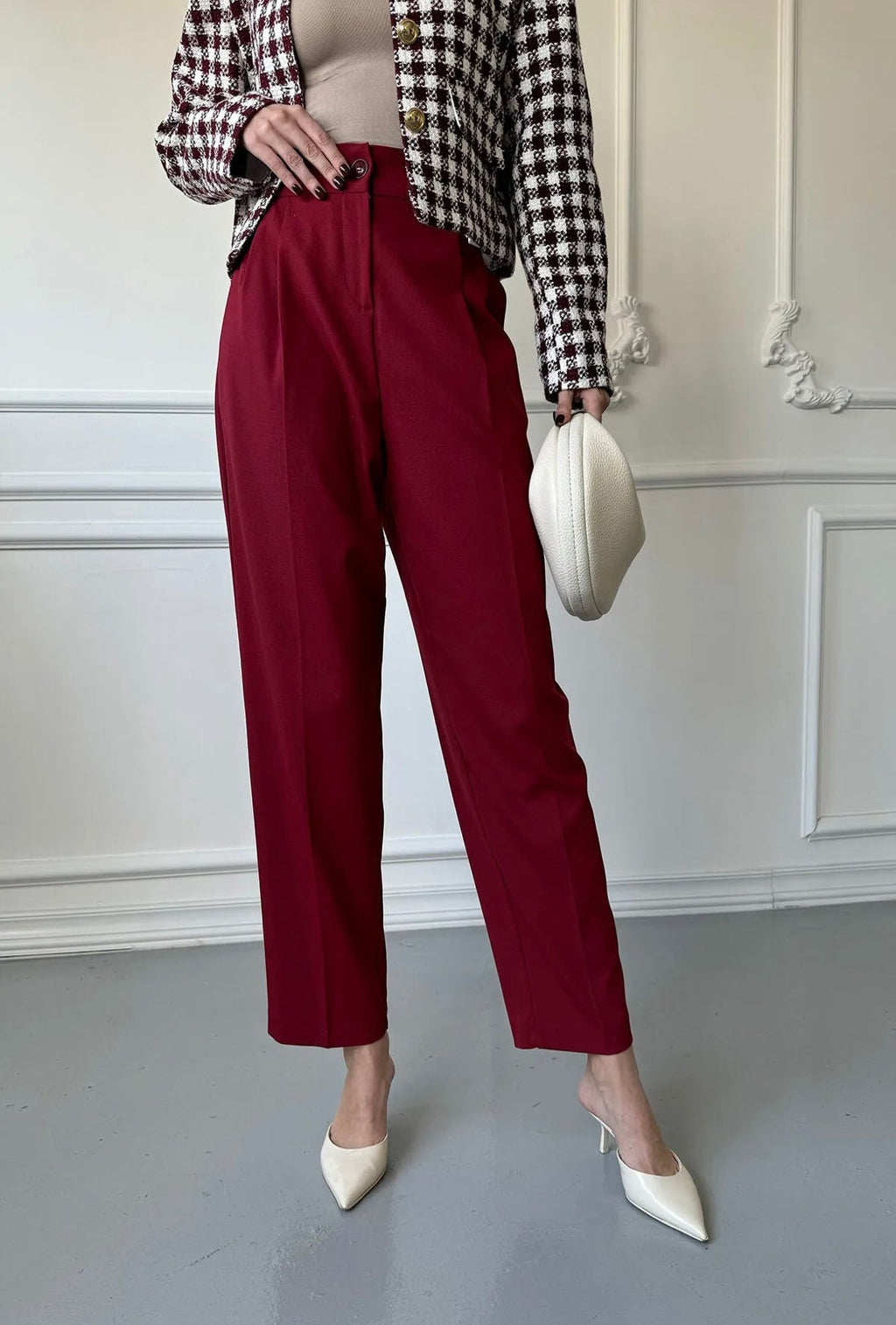 Vera | Classic Slim-Fit Dress Pants