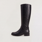 Riding Boots Women Knee High Leather Look