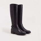 Riding Boots Women Knee High Leather Look