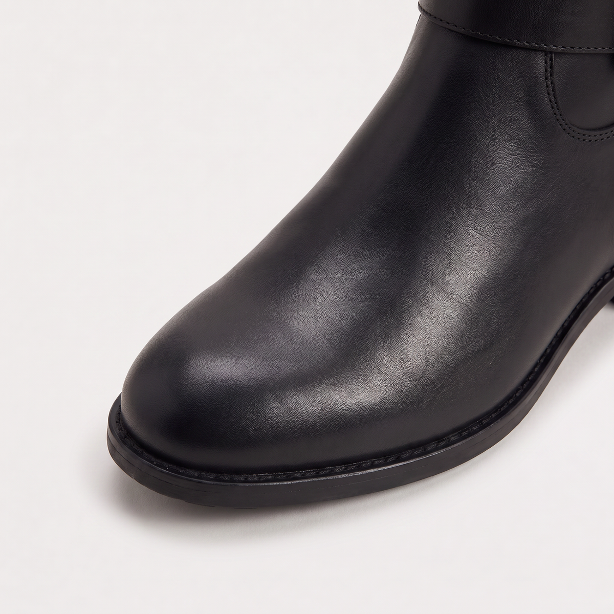 Riding Boots Women Knee High Leather Look