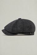 Men's Herringbone Newsboy Cap, Classic