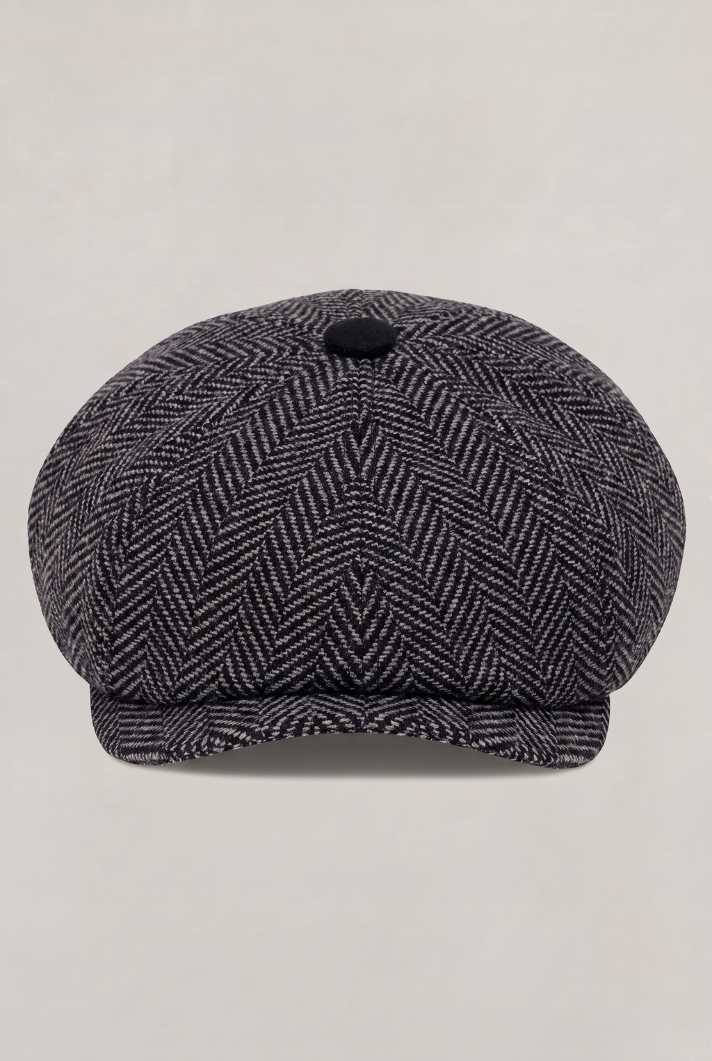 Men's Herringbone Newsboy Cap, Classic