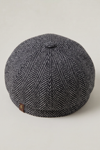Men's Herringbone Newsboy Cap, Classic