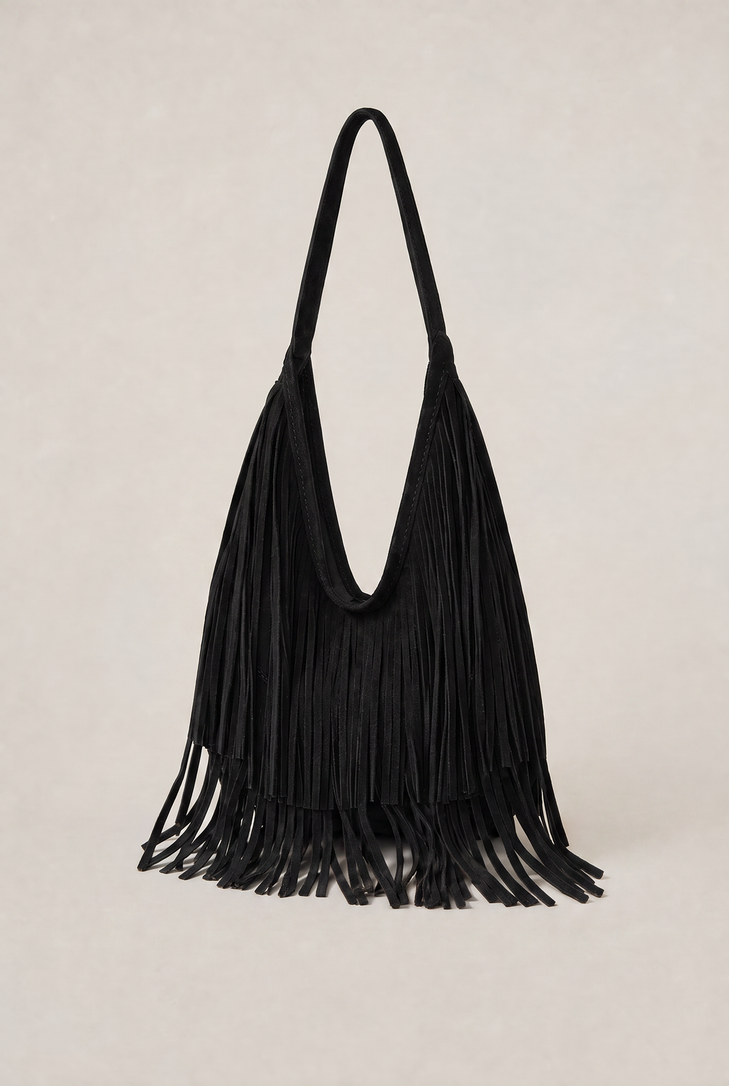 Women's Crossbody Bag with Fringe, Western Style