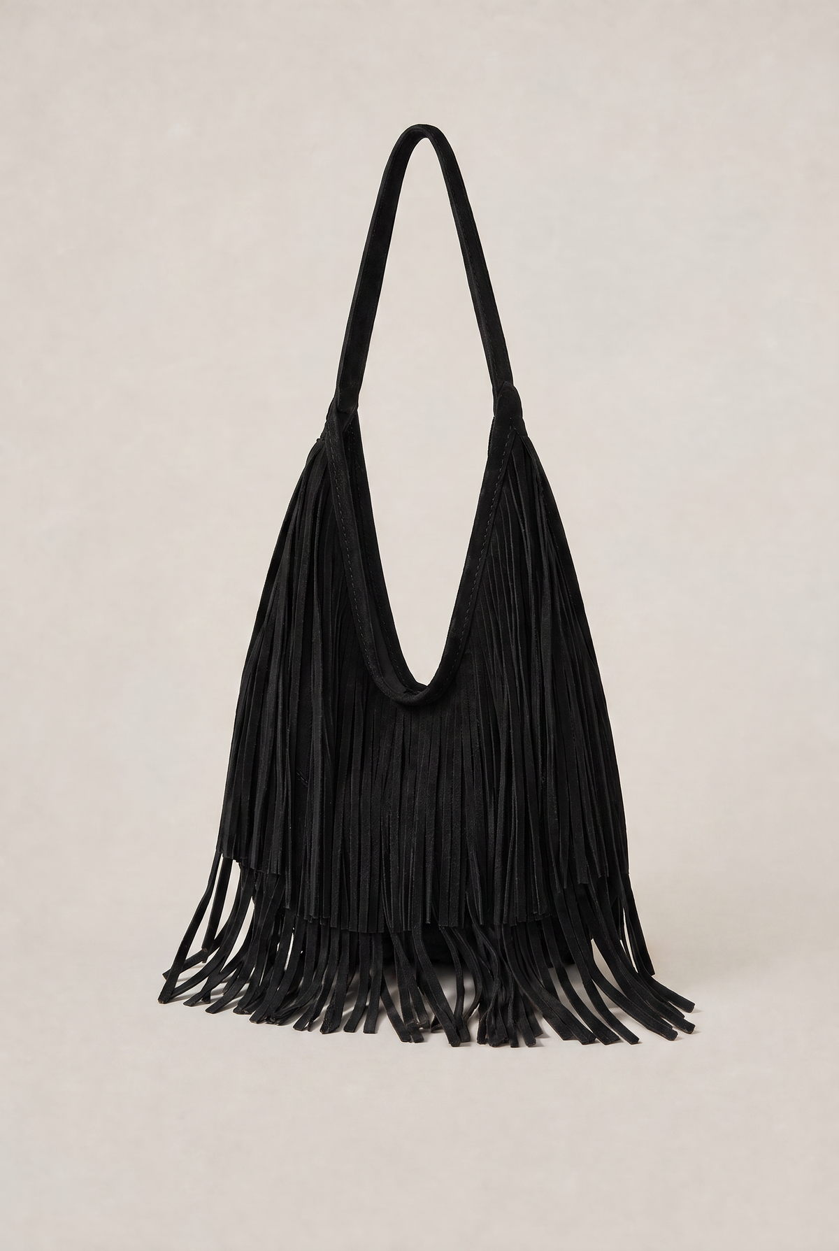 Women's Crossbody Bag with Fringe, Western Style
