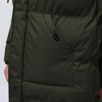 Long Winter Coat Men, Warm Puffer