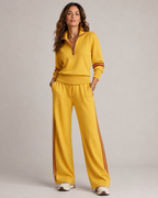 Knit Sweater Women Two Piece Set Quarter Zip