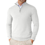 Men's Sweater Half Zip Classic Soft