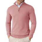 Men's Sweater Half Zip Classic Soft