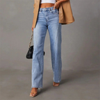 Ella | High-Waisted Wide-Leg Jeans