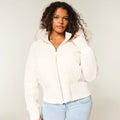 Winter Coat Women, Long with Removable Hood
