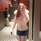 Winter Coat Women, Long with Removable Hood