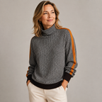 High-Neck Sweater Women, Modern and Comfortable