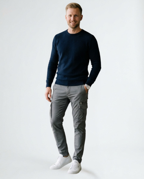 Premium Men's Stretch Cargo Pants