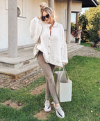 Women's Oversized Cardigan, Soft and Warm