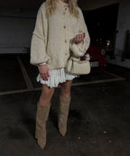 Women's Oversized Cardigan, Soft and Warm