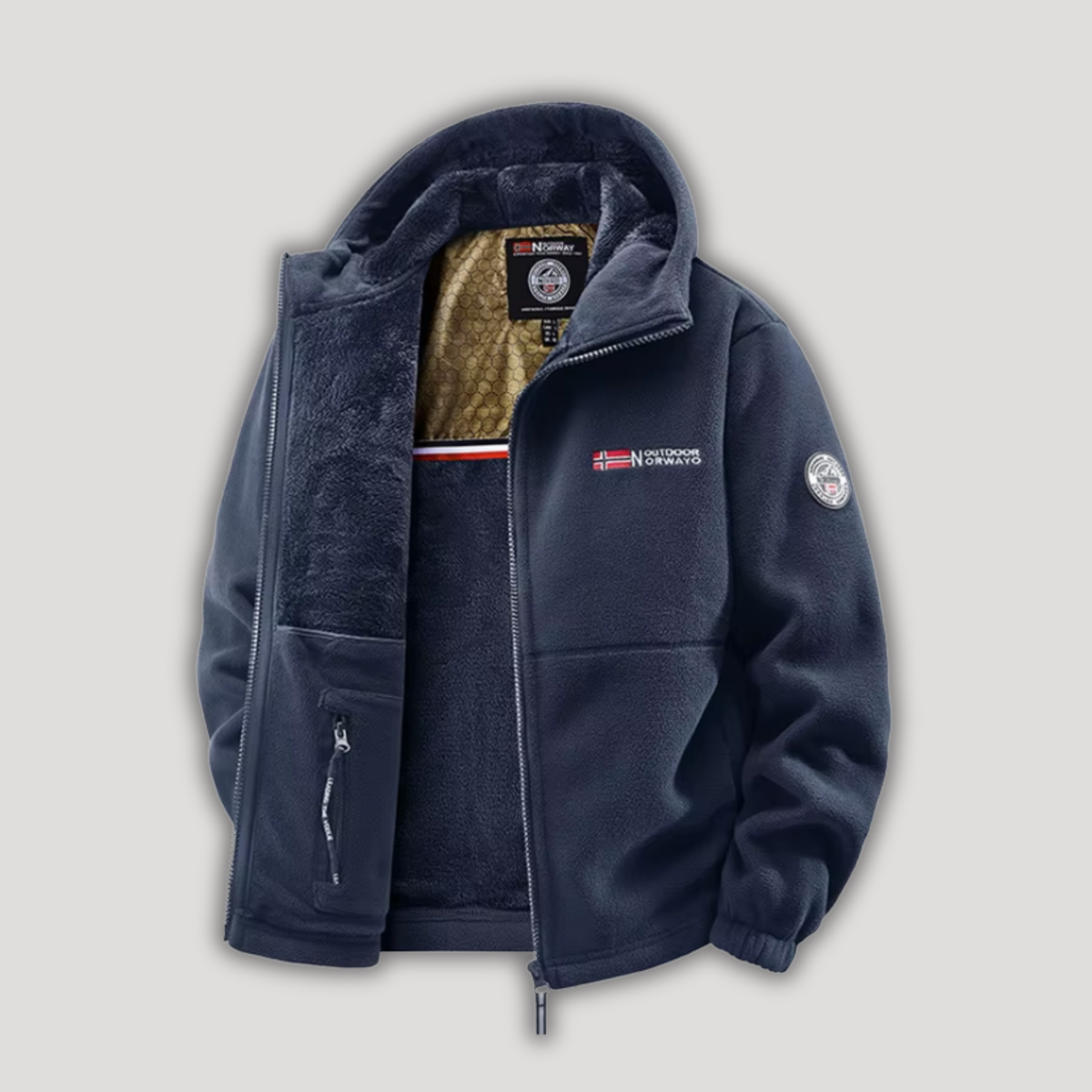 Winter Coat Men with Thermal Lining