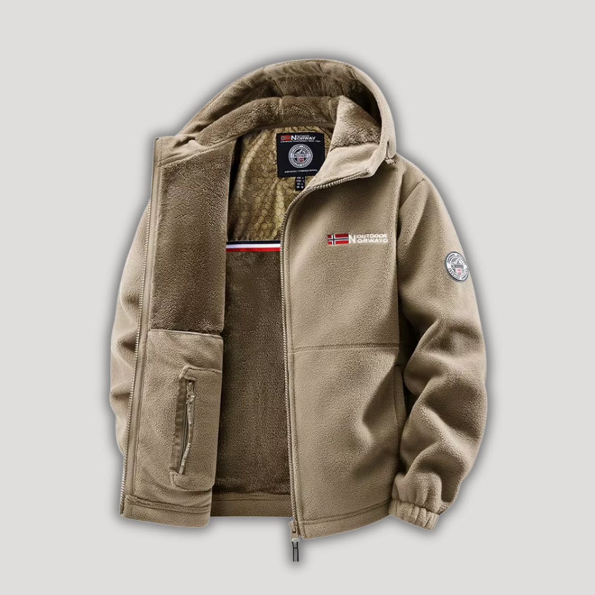 Winter Coat Men with Thermal Lining