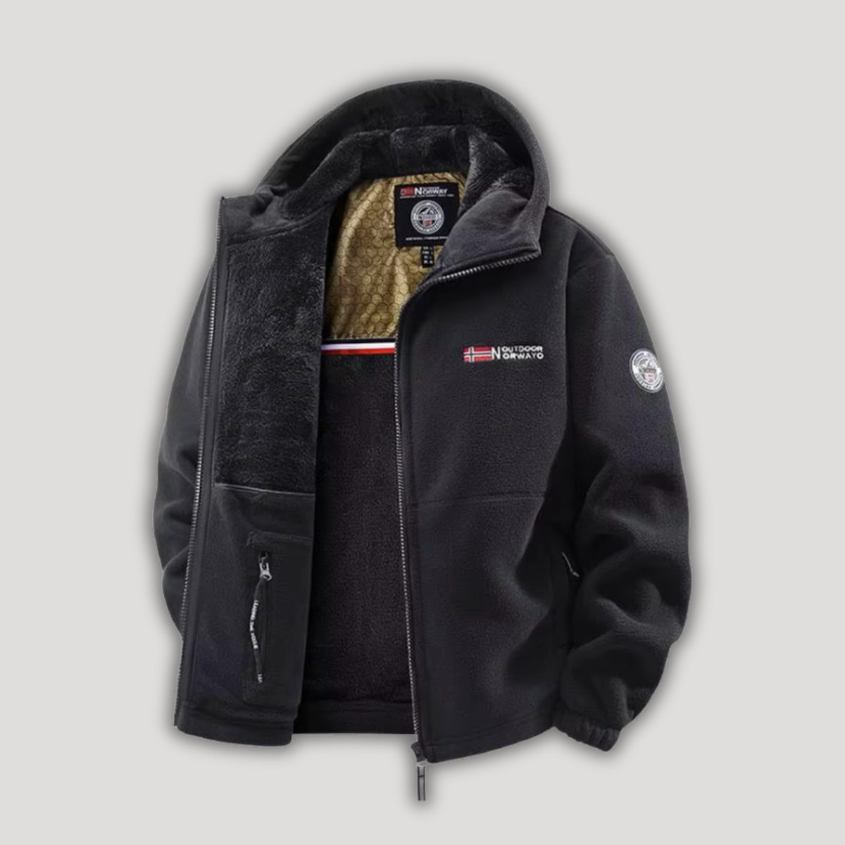 Winter Coat Men with Thermal Lining