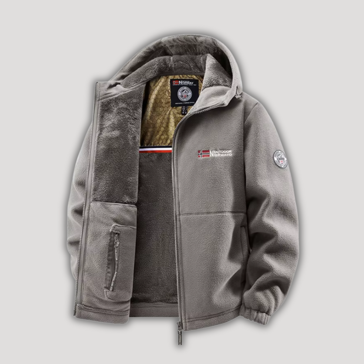 Winter Coat Men with Thermal Lining