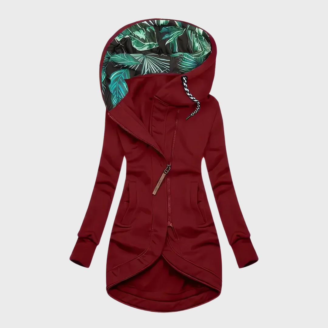 Hooded Jacket Women, Warm Fall Jacket