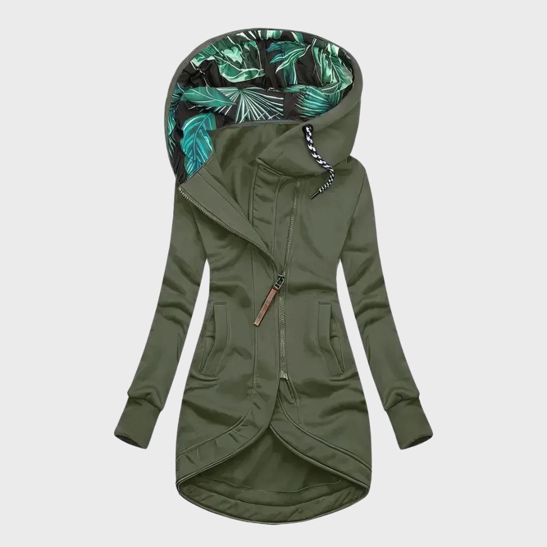 Hooded Jacket Women, Warm Fall Jacket
