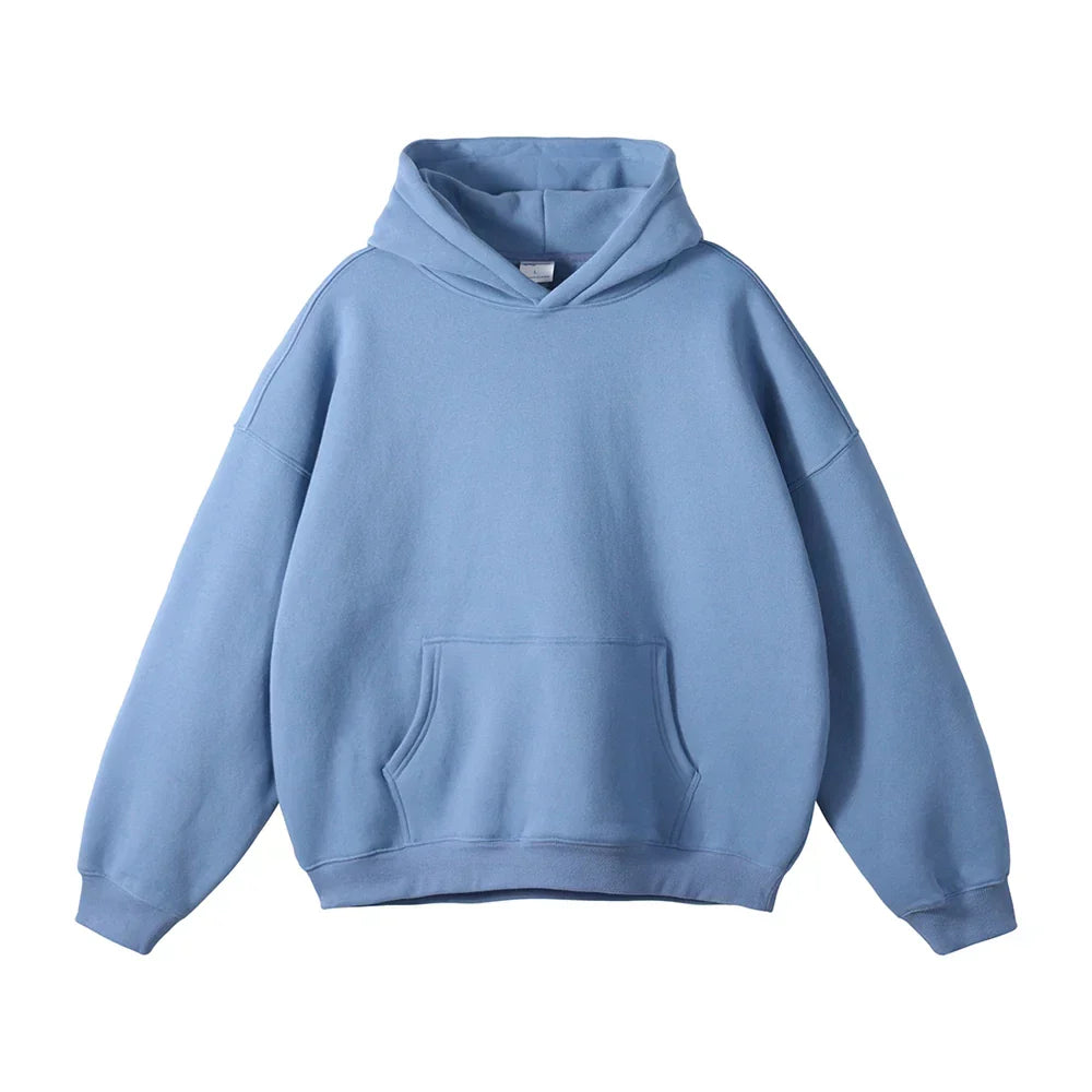 Men's Hoodie Relaxed Fit Kangaroo Pocket