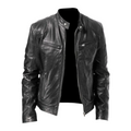 Vegan Leather Jacket Men