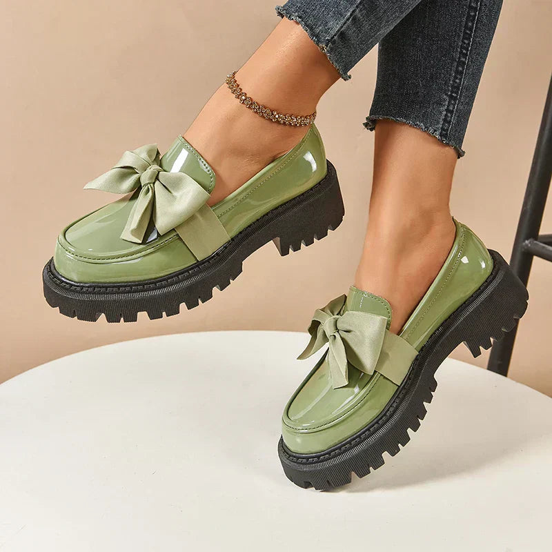 Valentina Bow Loafers for Women