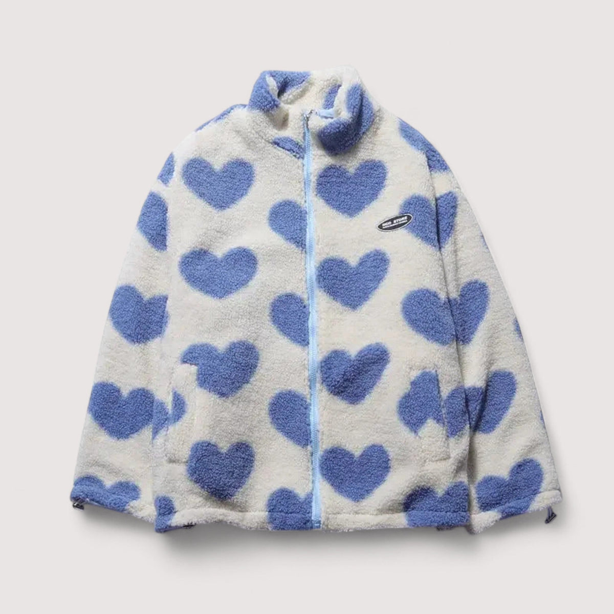 Reversible Jacket Women with Heart Design