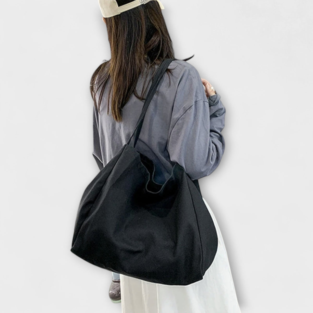 Olivia - Premium Large Canvas Tote Bag