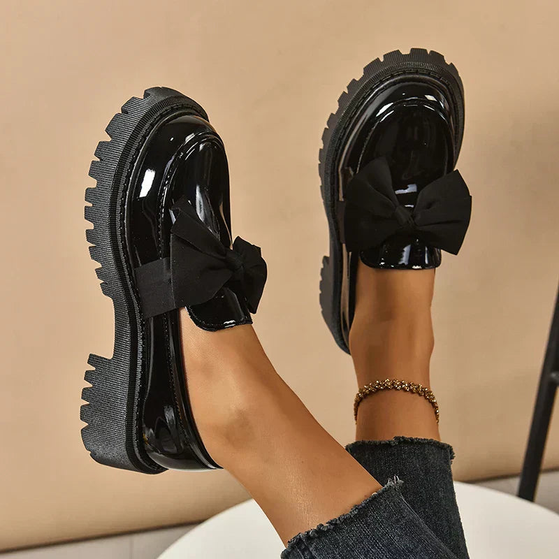 Valentina Bow Loafers for Women