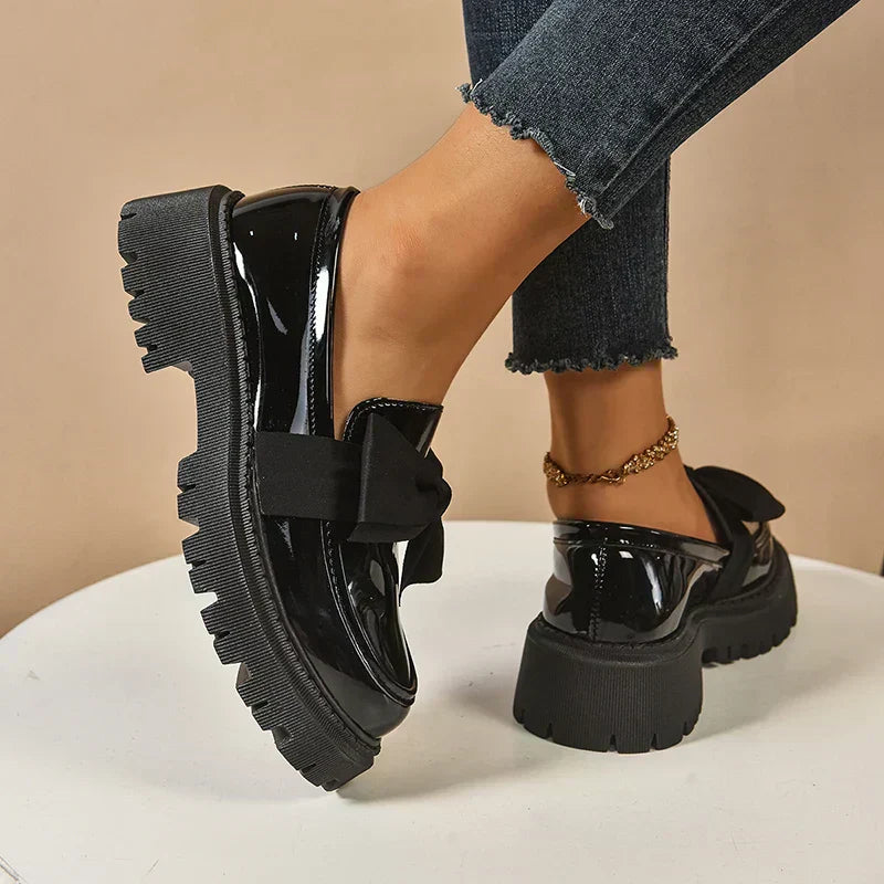 Valentina Bow Loafers for Women