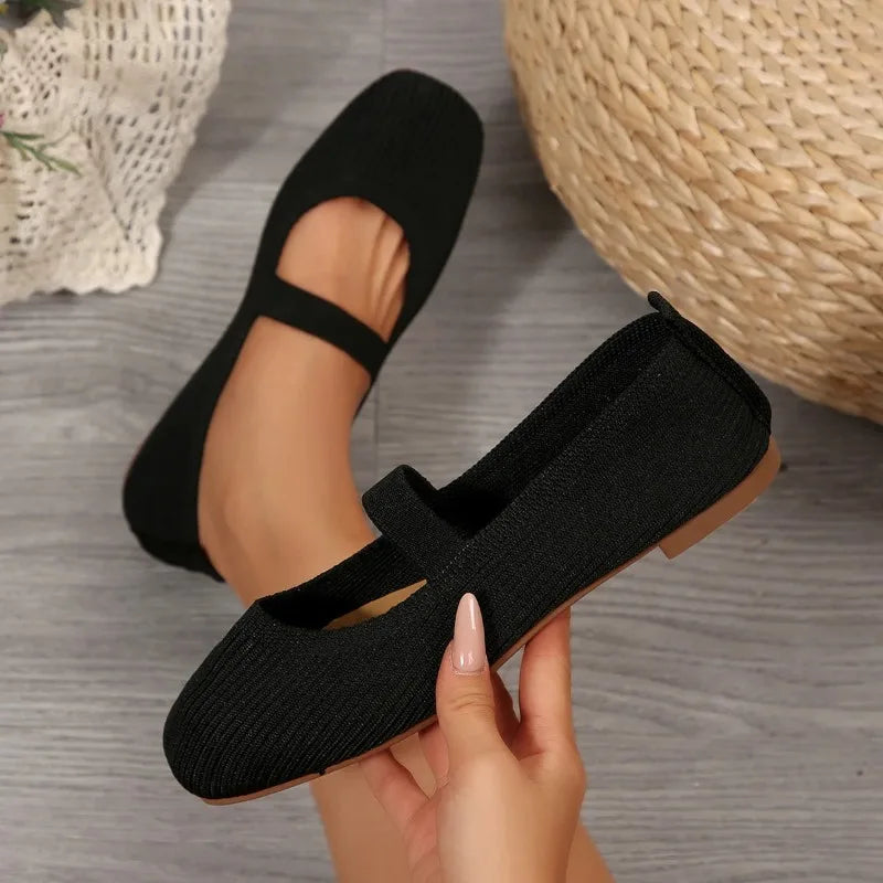 Elegant Mary Jane Flats